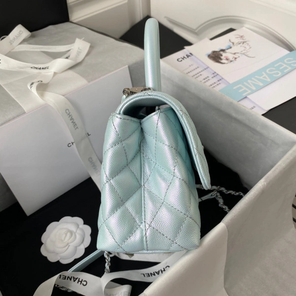 CHANEL FLAP BAG WITH TOP HANDLE AllSeason 1008 - Image 7