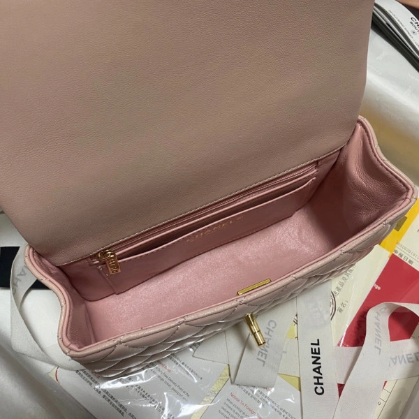 Affordable CHANEL MINI FLAP BAG WITH TOP HANDLE 997 - Image 8