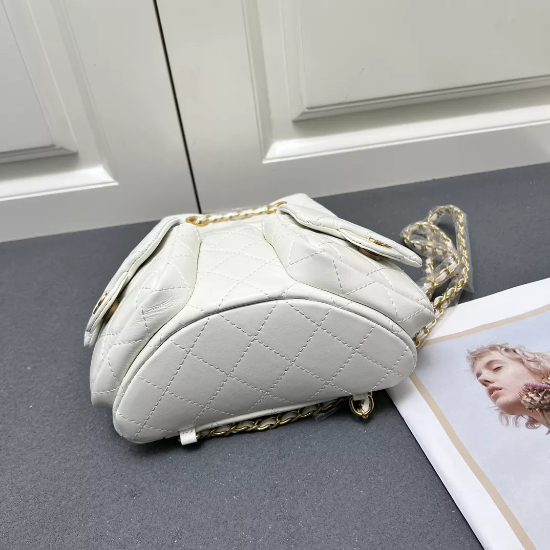 Affordable 8532 Chanel AAA Quality Backpacks For Women - Image 7