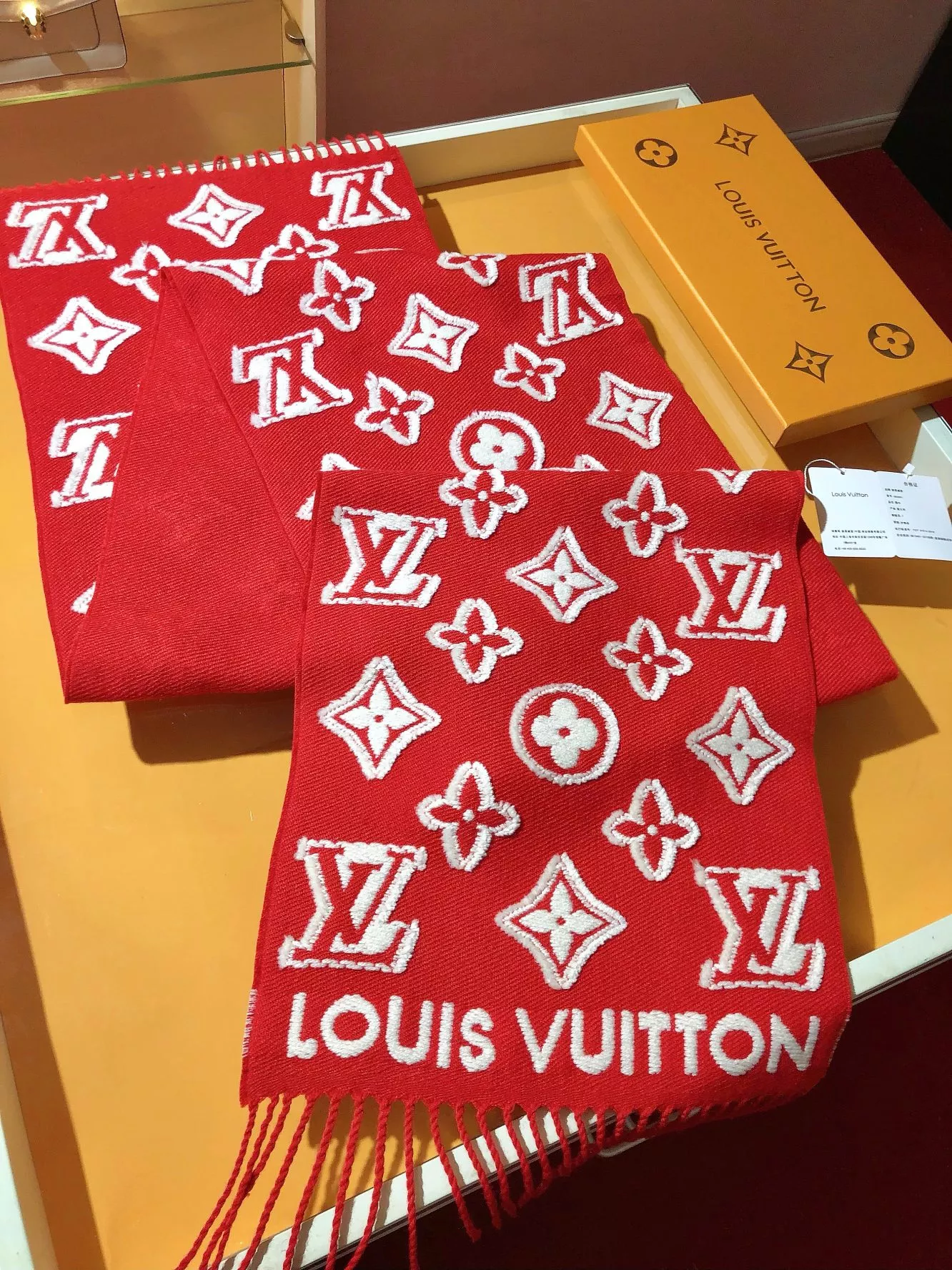 Bold 4947 Louis Vuitton Scarf For Women - Image 3