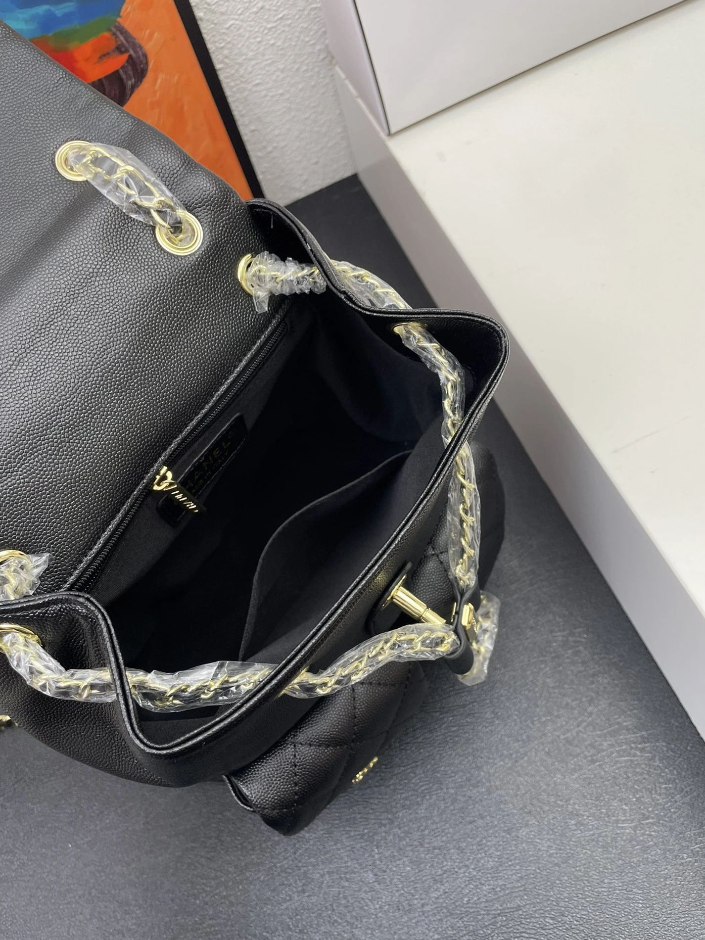 Breathable 6105 Chanel AAA Quality Backpacks For Women - Image 8