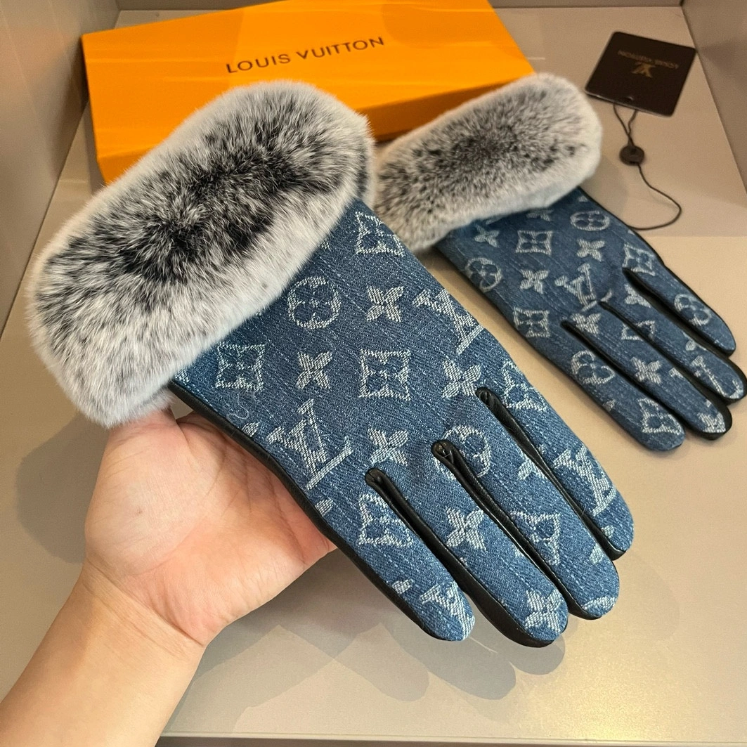 Bright 106 Louis Vuitton LV Gloves For Women