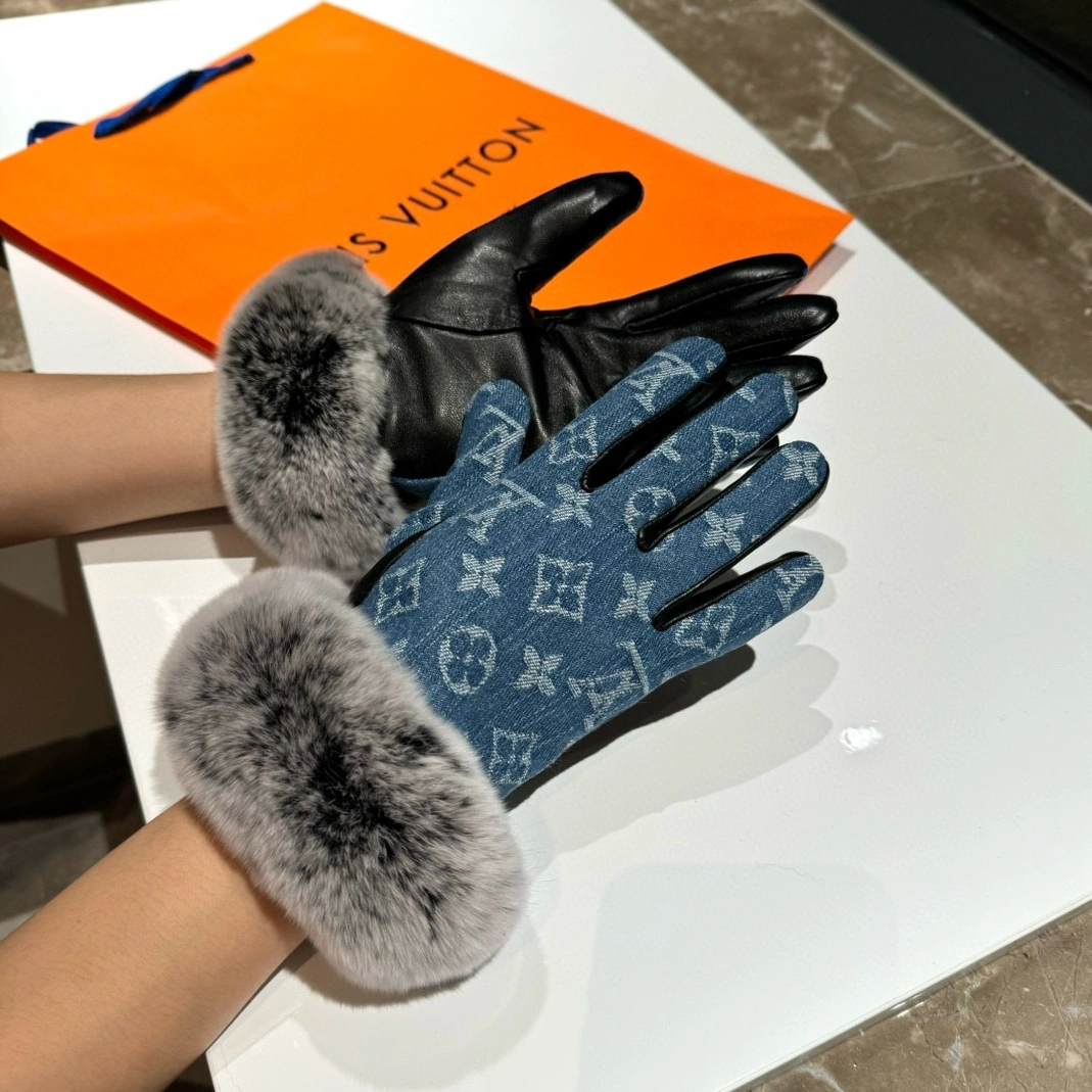 Bright 106 Louis Vuitton LV Gloves For Women - Image 4