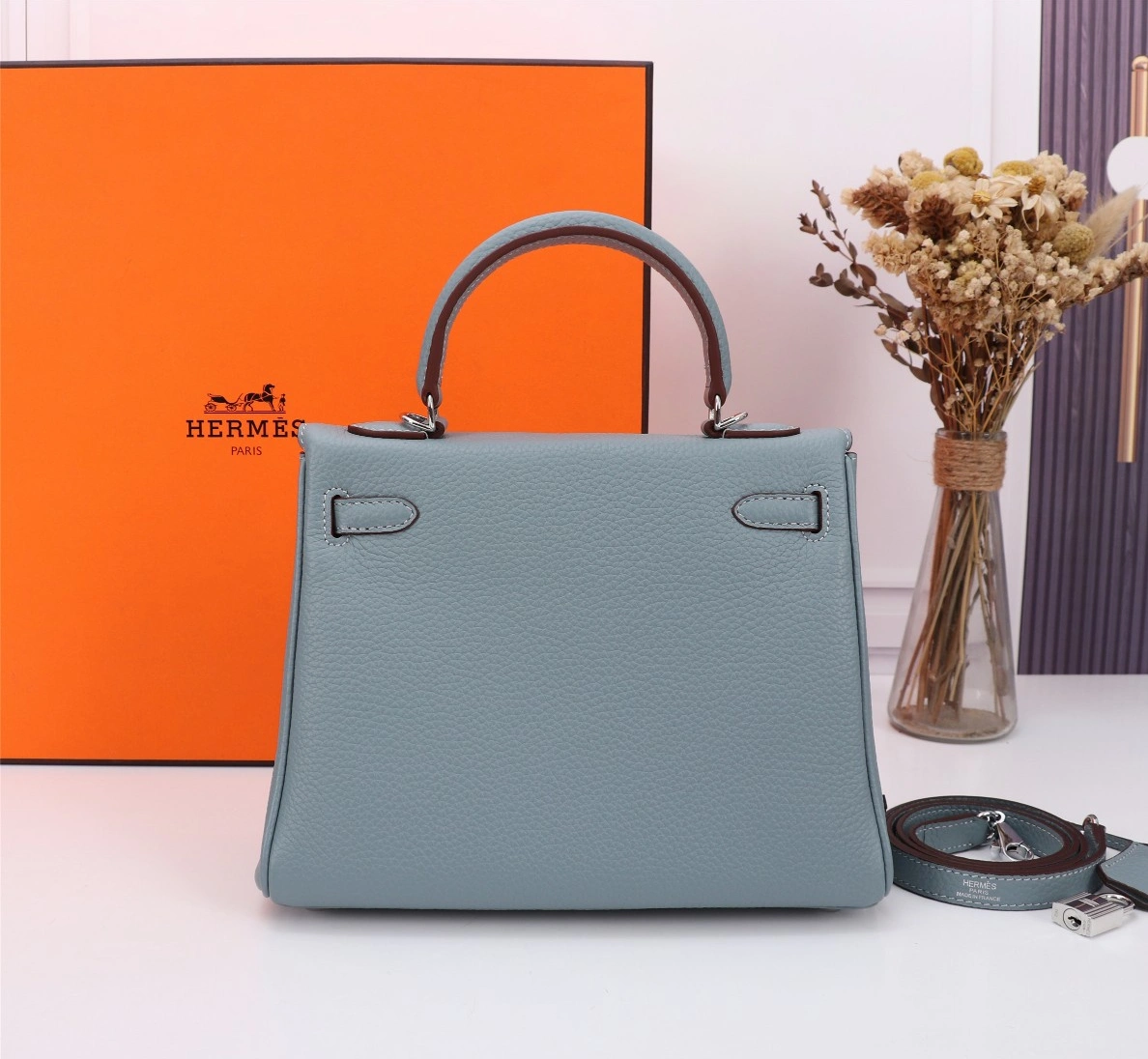 Bright 7083 Hermes AAA Quality Handbags For Women - Image 3