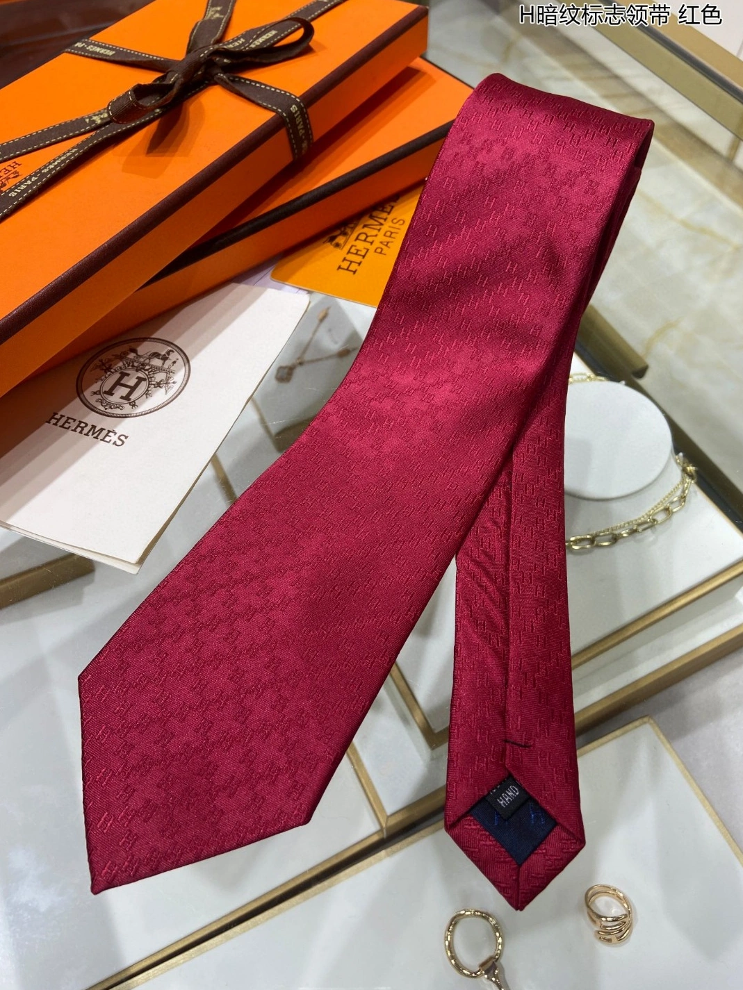 Bright 9092 Hermes Necktie For Men