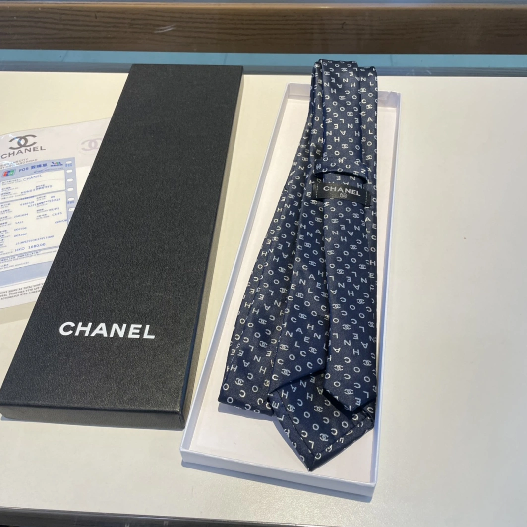 Chanel Necktie For Men Modern 6579 - Image 4