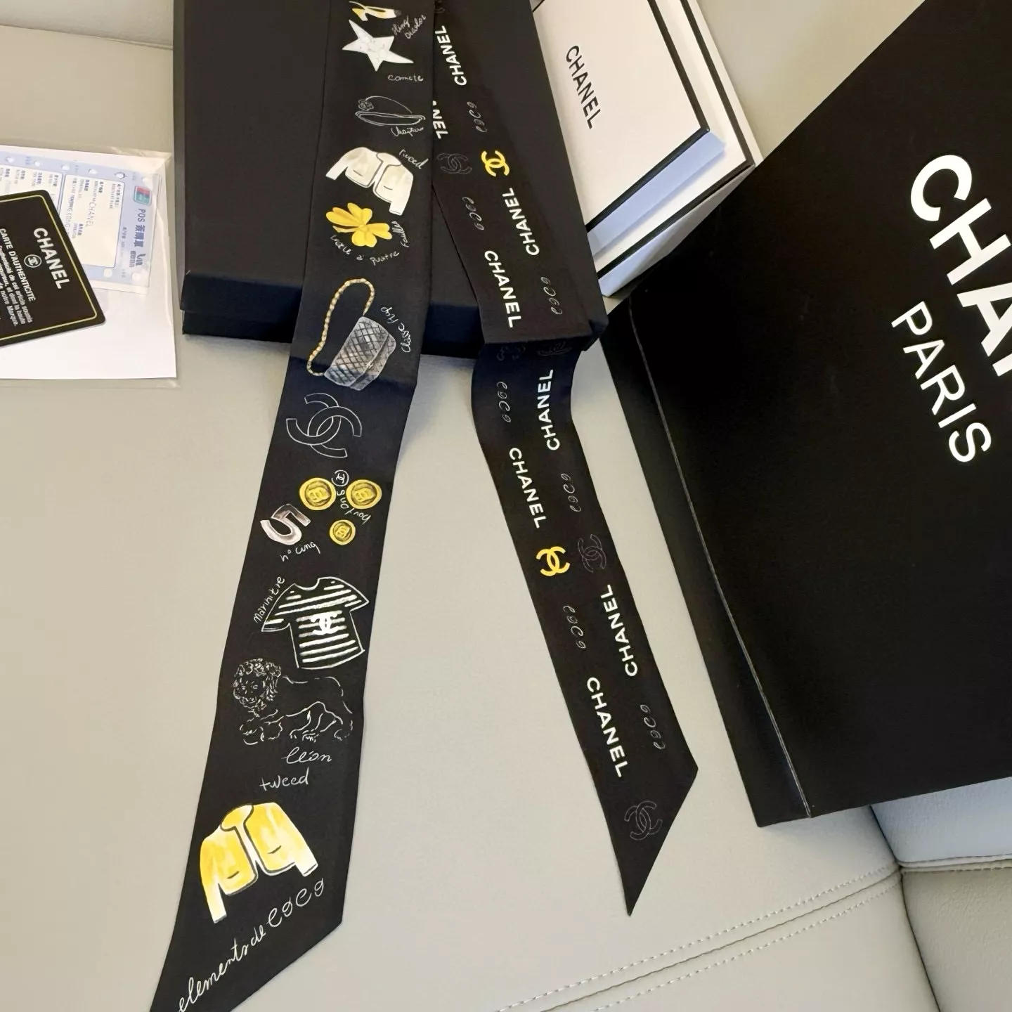 Chanel Silk Scarf GoodFit 2774