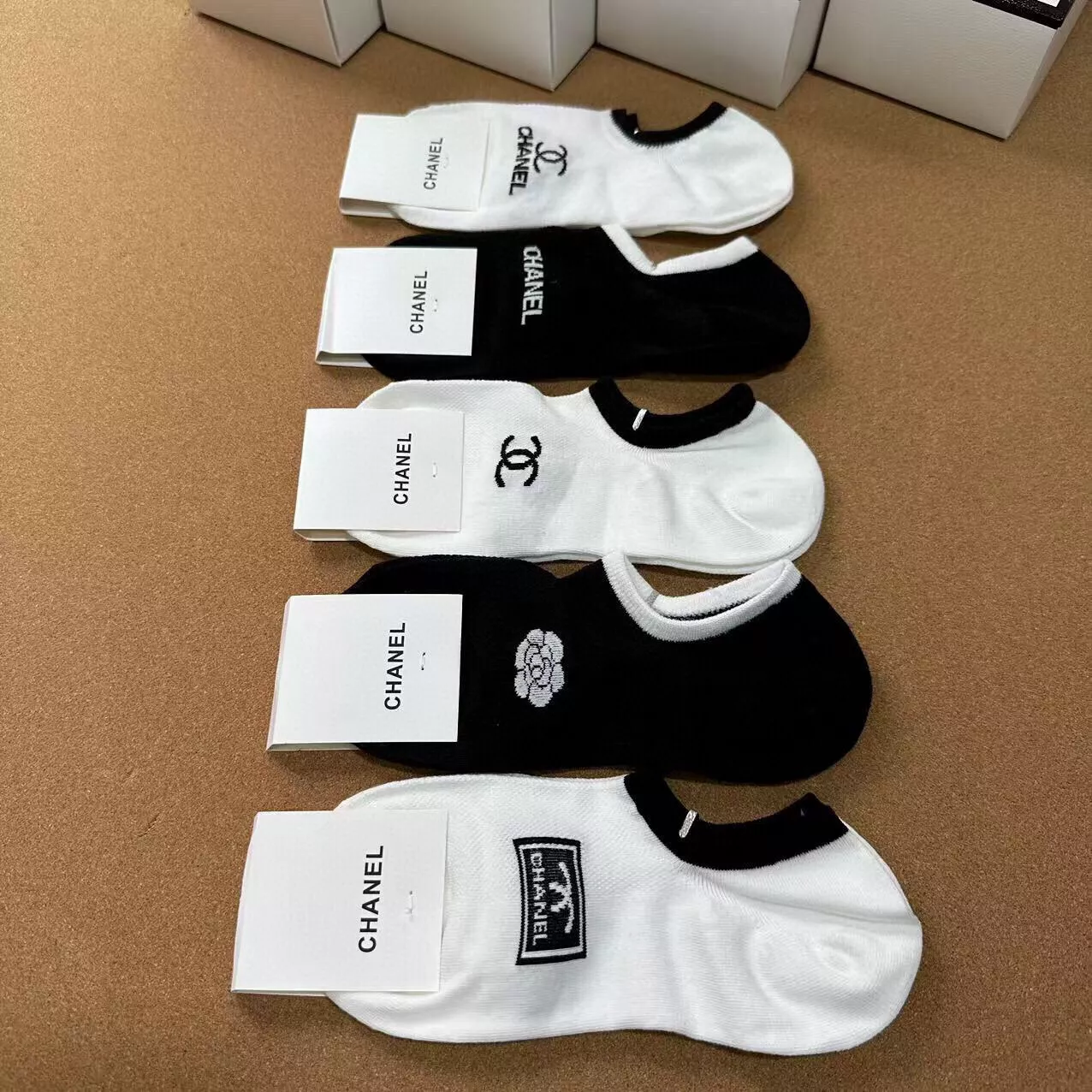 Chanel Socks For Women Bright 4042 - Image 6