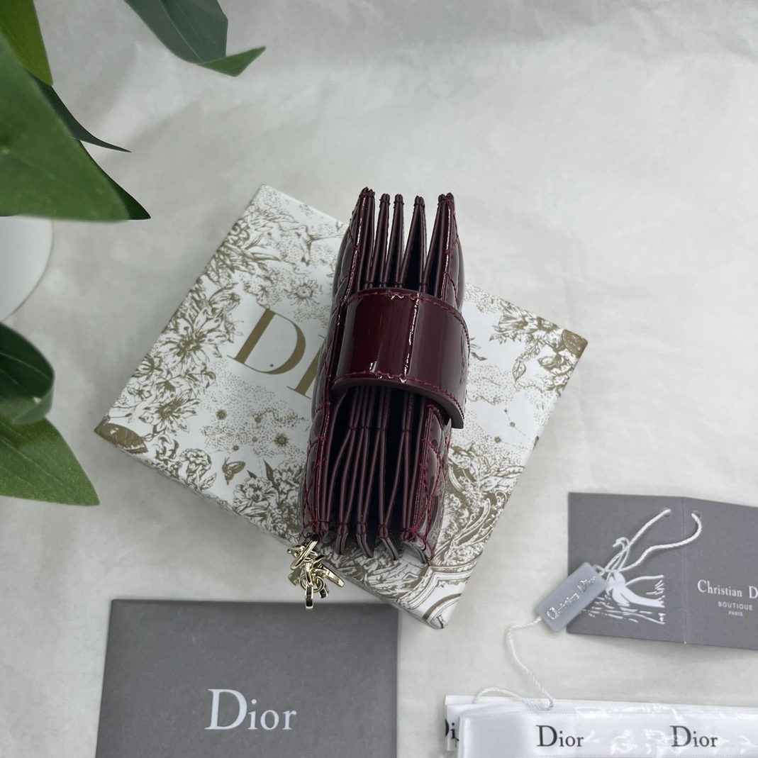 Christian Dior AAA Quality Card Case For Women Soft 7932 - Image 5