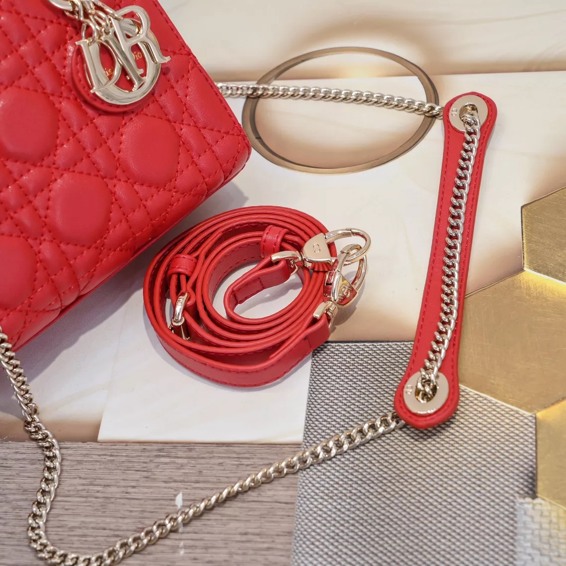 Christian Dior AAA Quality Handbags For Women Compact 1548 - Image 5