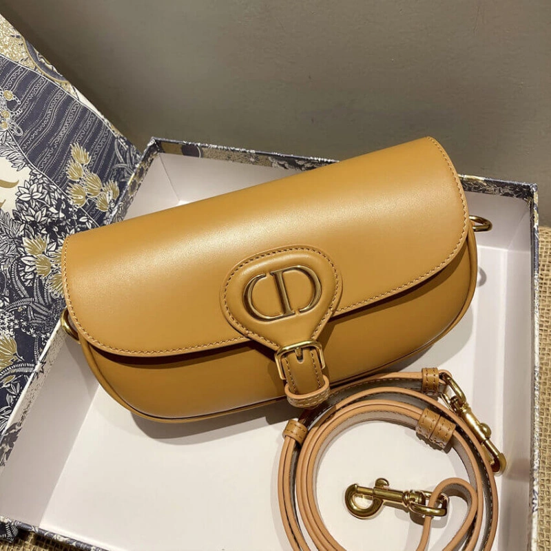 Adjustabl Christian Dior Bobby East-West Bag M9327 in Amber Box Calfskin - Image 3