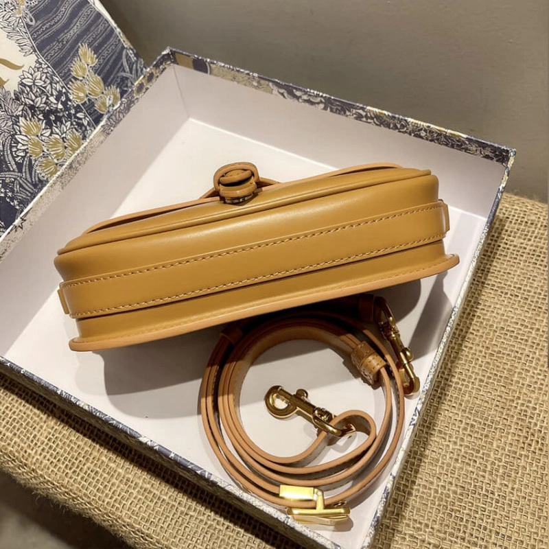 Adjustabl Christian Dior Bobby East-West Bag M9327 in Amber Box Calfskin - Image 6