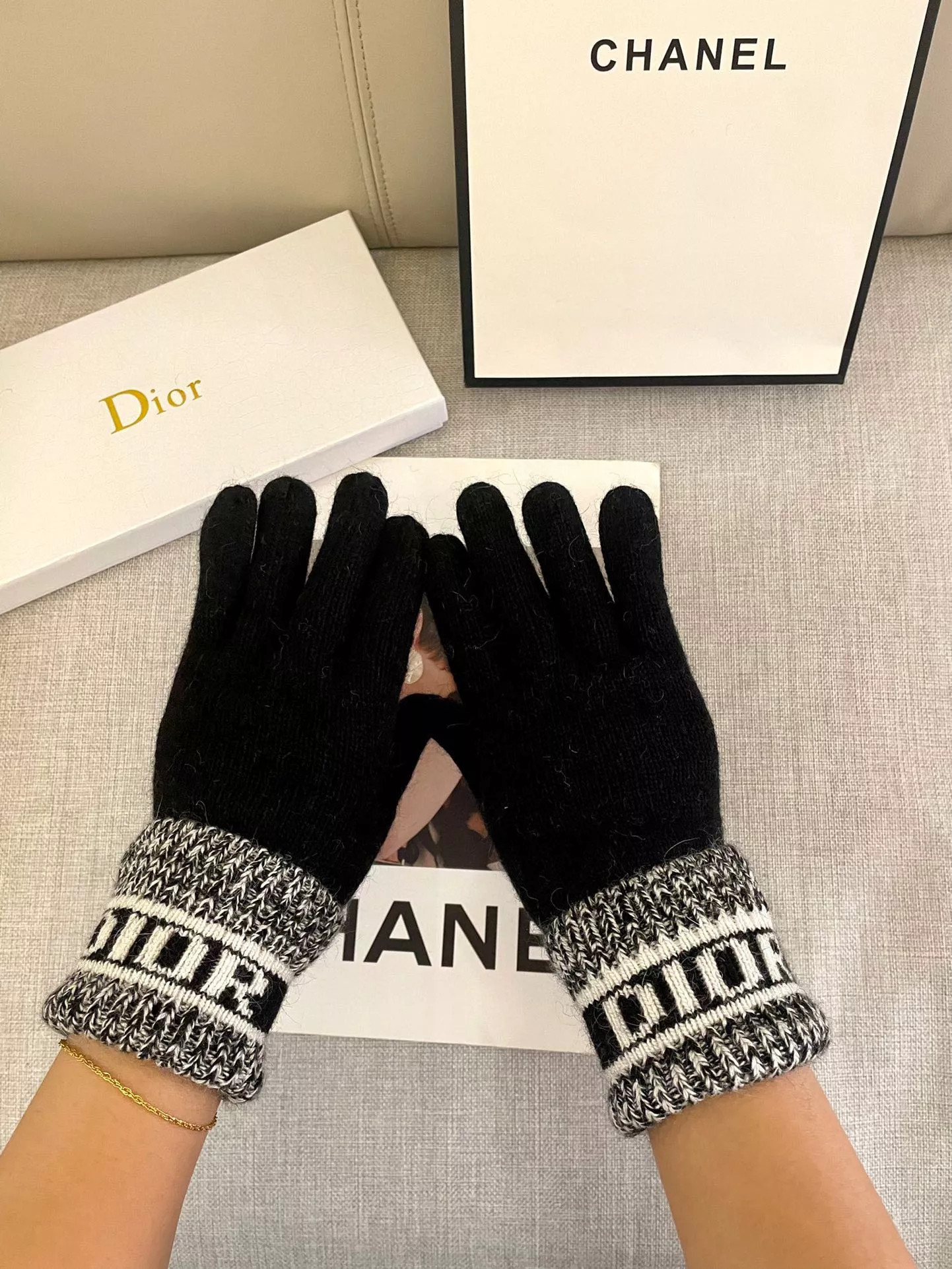Christian Dior Gloves Comfortable 1975 - Image 6