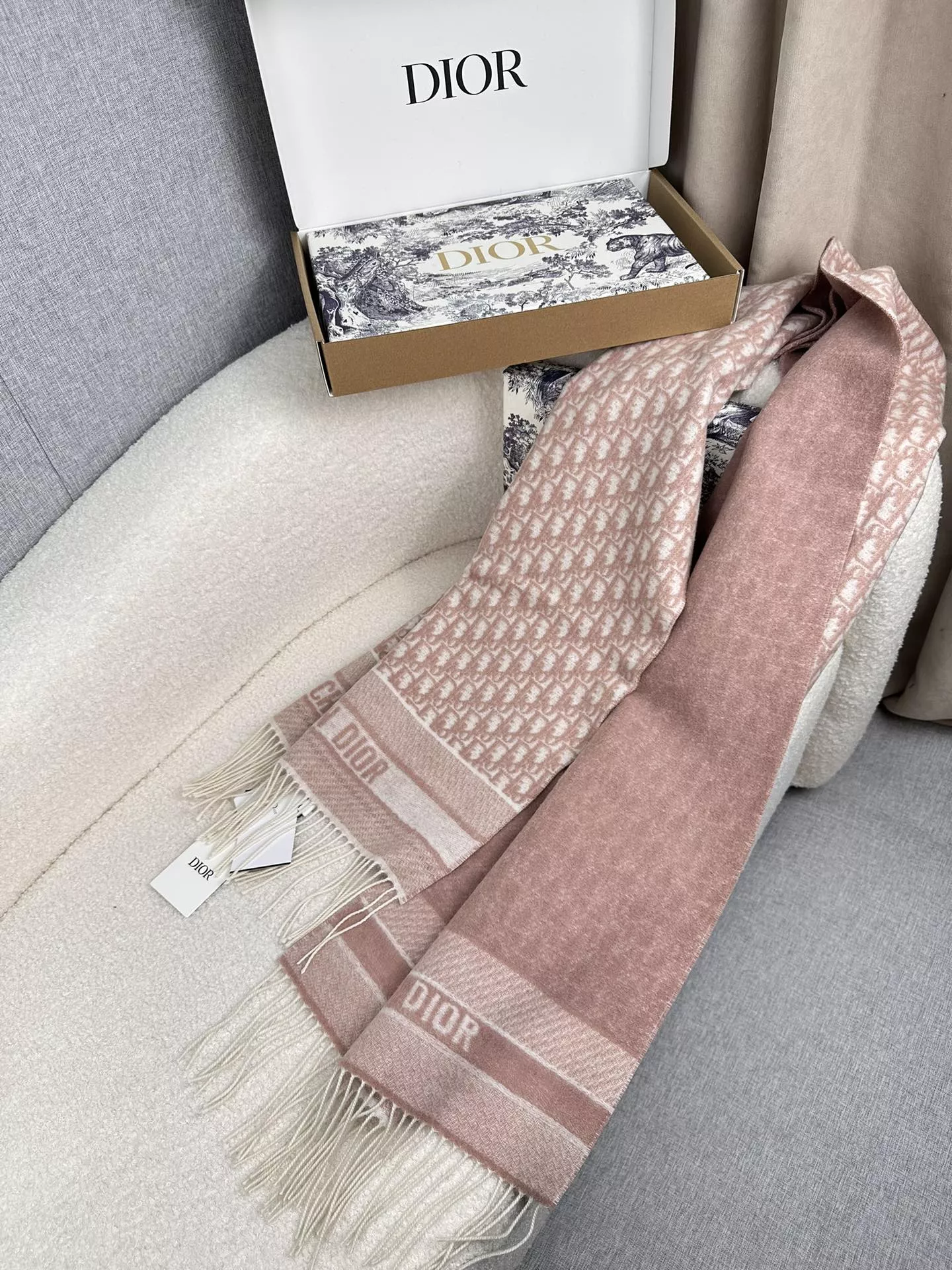 Christian Dior Scarf For Women SmartChoice 1978 - Image 4