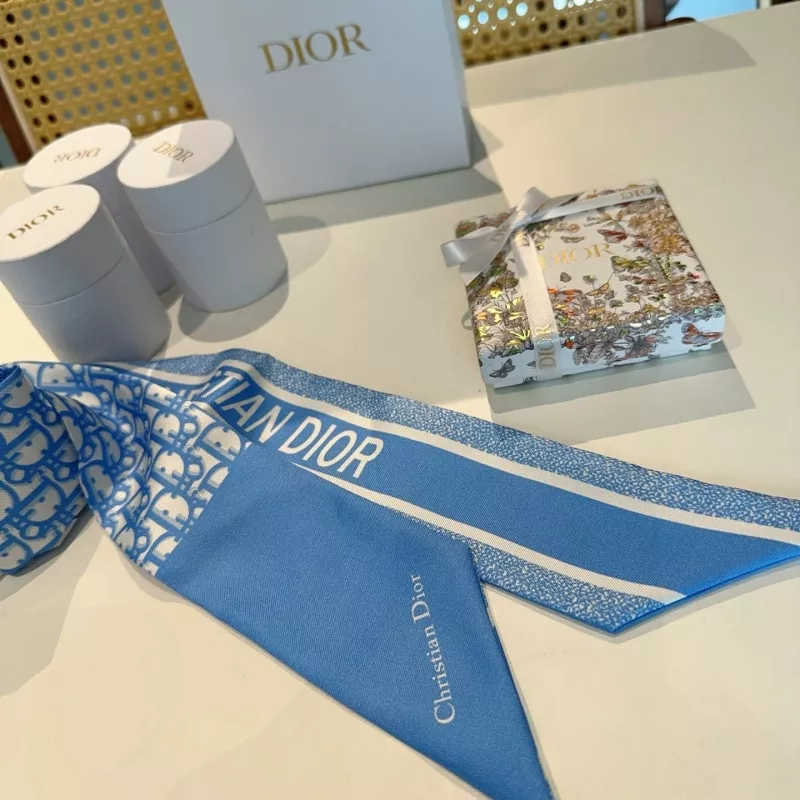Christian Dior Silk Scarf Breathable 437 - Image 4