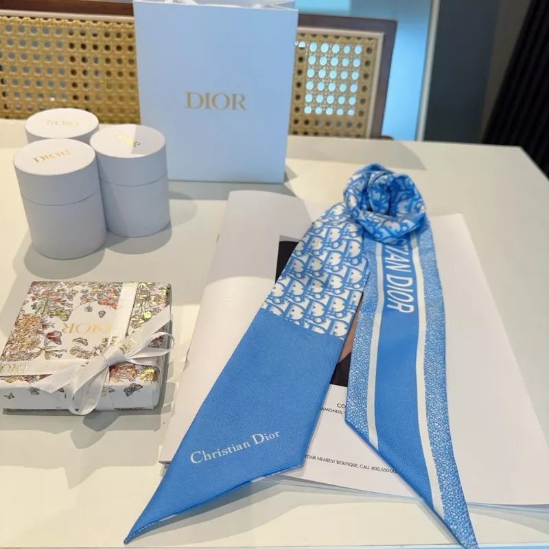 Christian Dior Silk Scarf Breathable 437 - Image 6