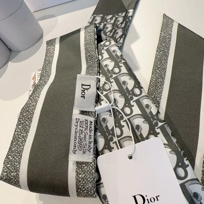 Christian Dior Silk Scarf Durable 2189 - Image 6