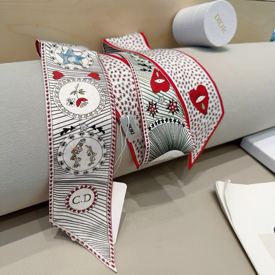 Christian Dior Silk Scarf Refined 3790