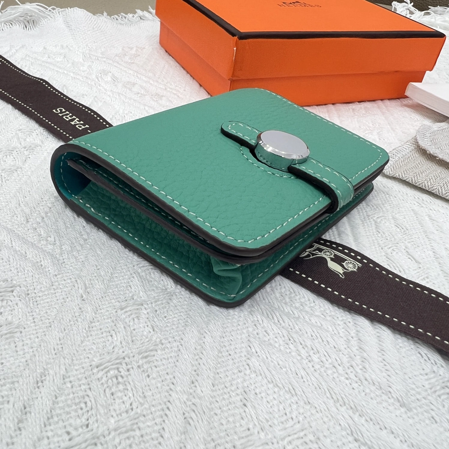 Classic 6653 Hermes AAA Quality Wallets - Image 3