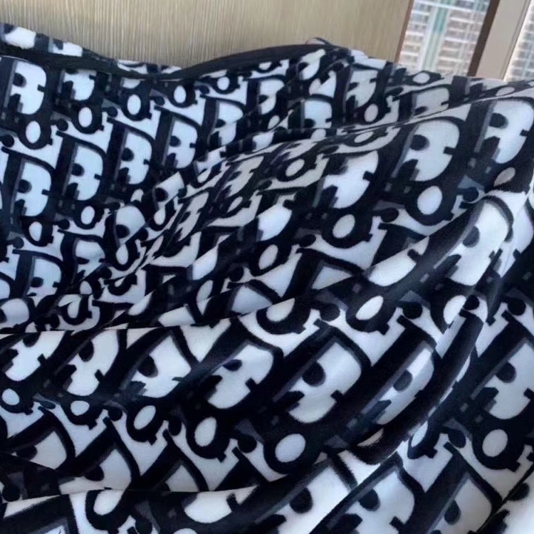 Comfortable 7322 Christian Dior Blanket - Image 4