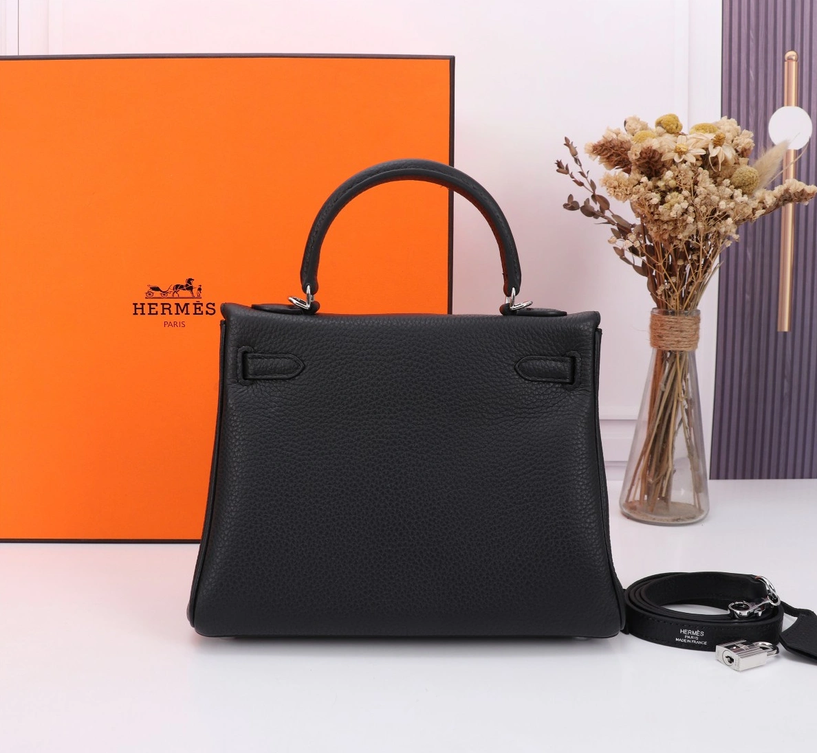 Compact 2504 Hermes AAA Quality Handbags For Women - Image 7