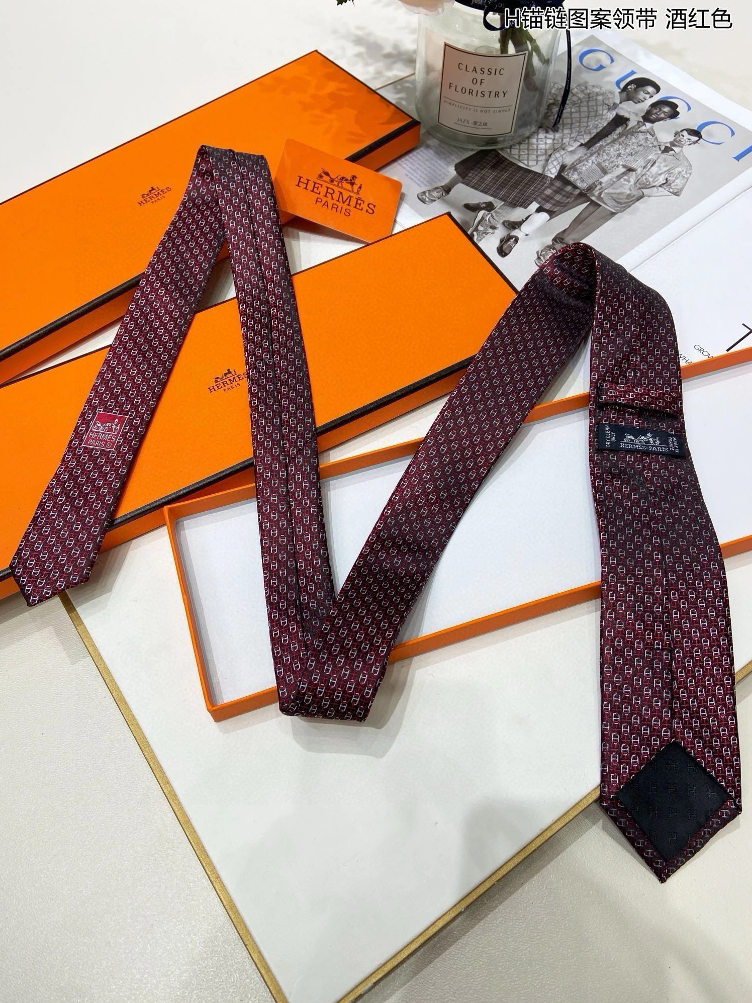 DailyWear 6643 Hermes Necktie For Men - Image 4
