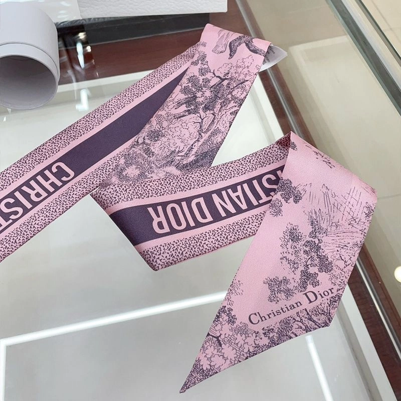 Dior Mitzah Twill In Toile de Jouy Sauvage Motif Silk Purple GoodFit 1367 - Image 3