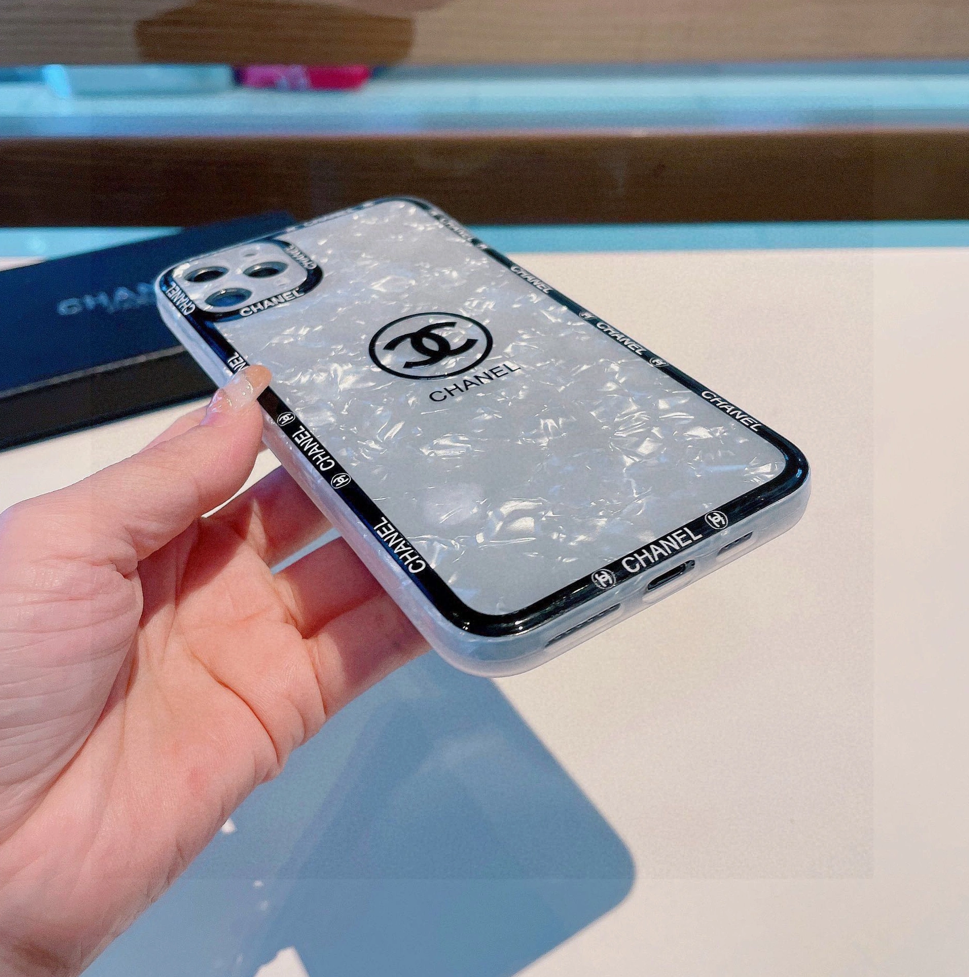 Durable 3751 Chanel iPhone Case - Image 4