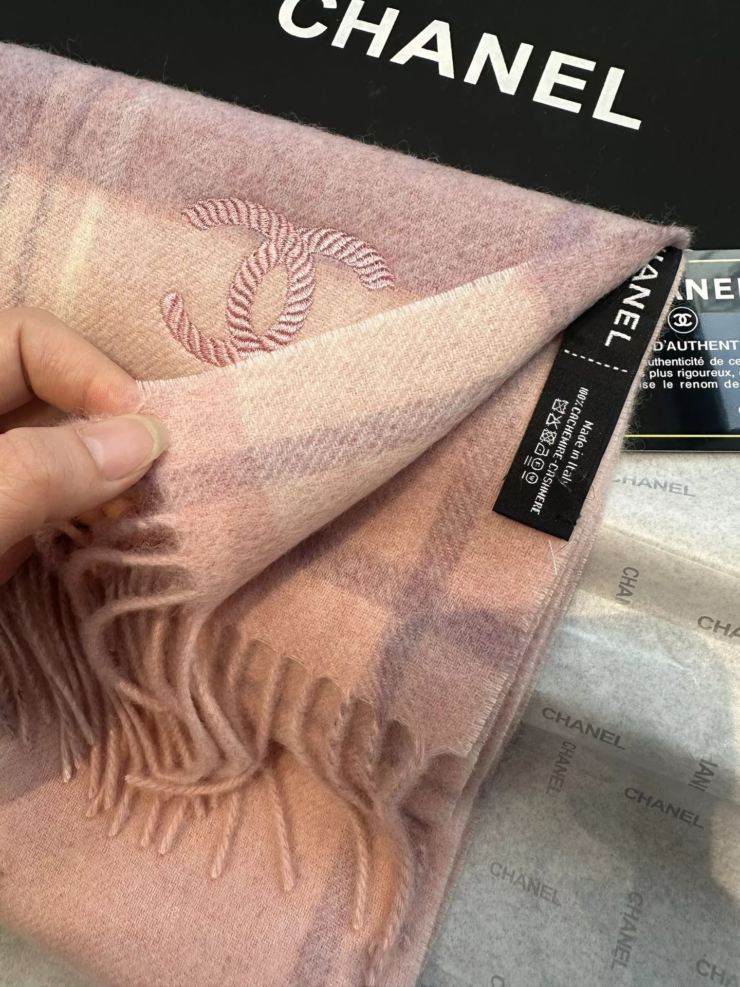 Elegant 856 Chanel Scarves For Women - Image 4