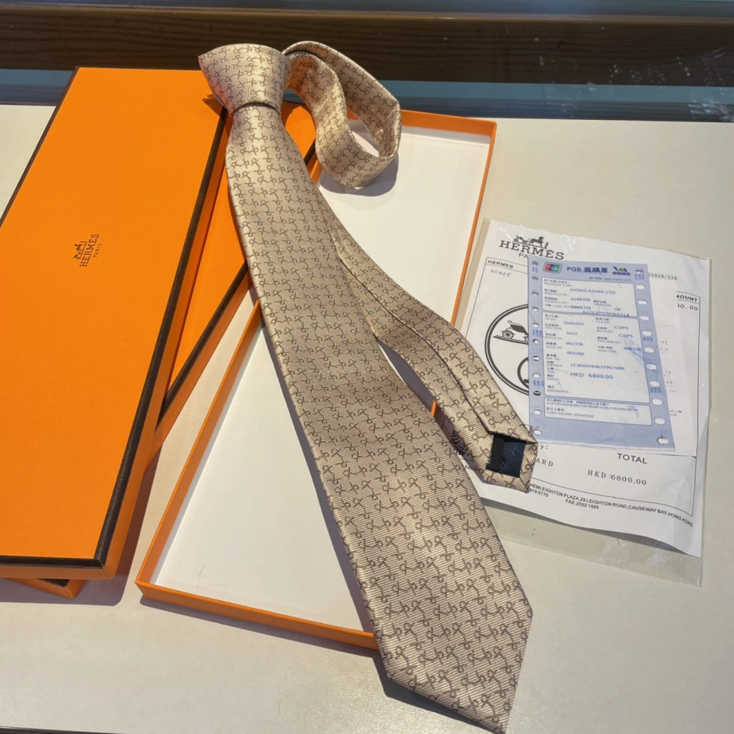 EyeCatching 1263 Hermes Necktie For Men - Image 5
