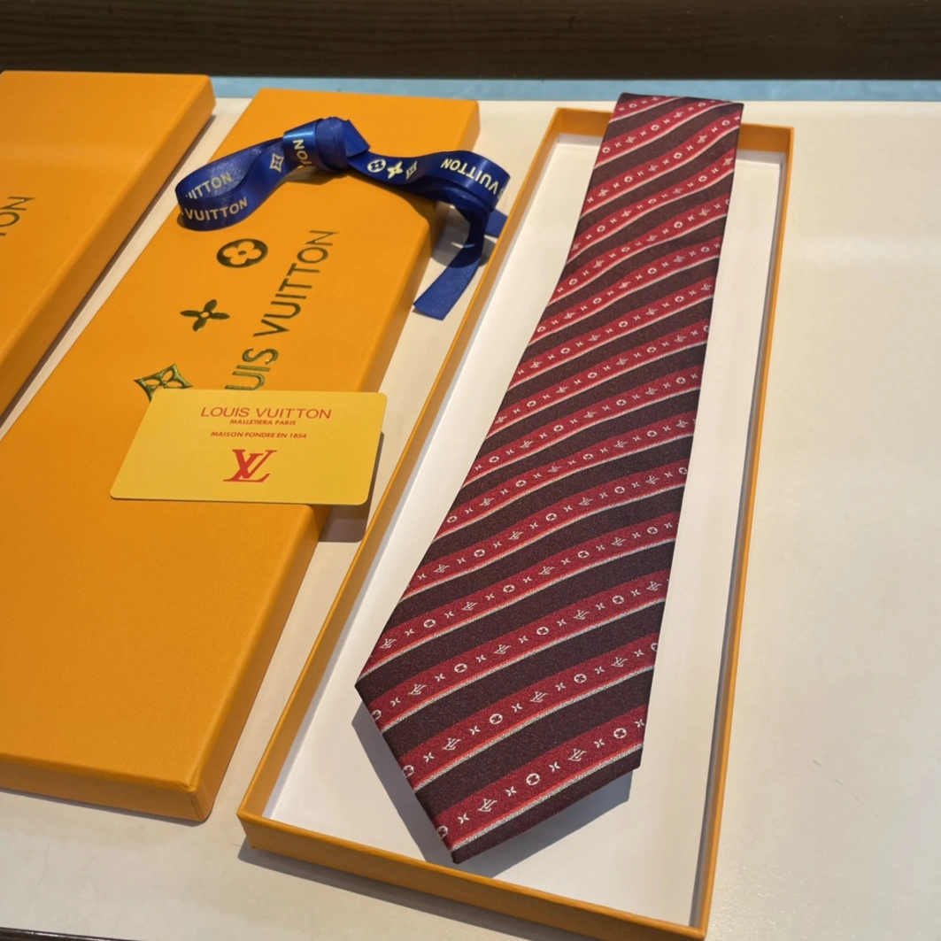 Fashionable 9916 Louis Vuitton LV Necktie For Men - Image 8