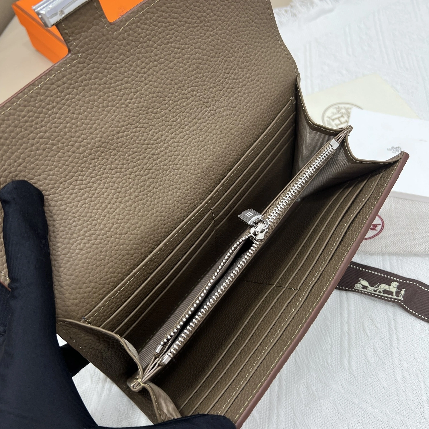 Hermes AAA Quality Wallets Unique 4419 - Image 5