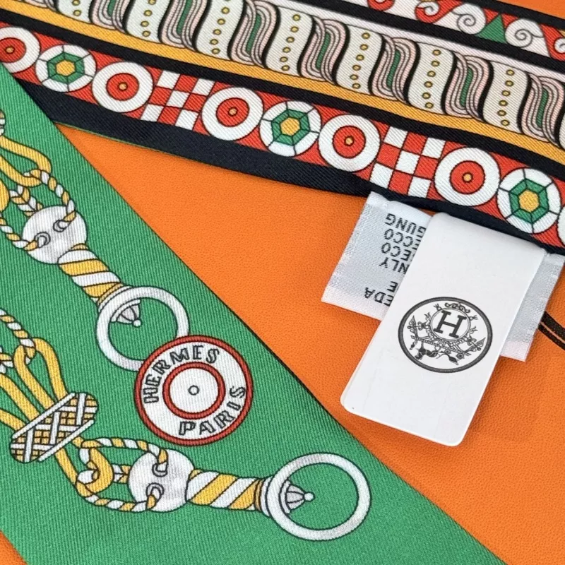 Hermes Silk Scarf Compact 7980 - Image 6