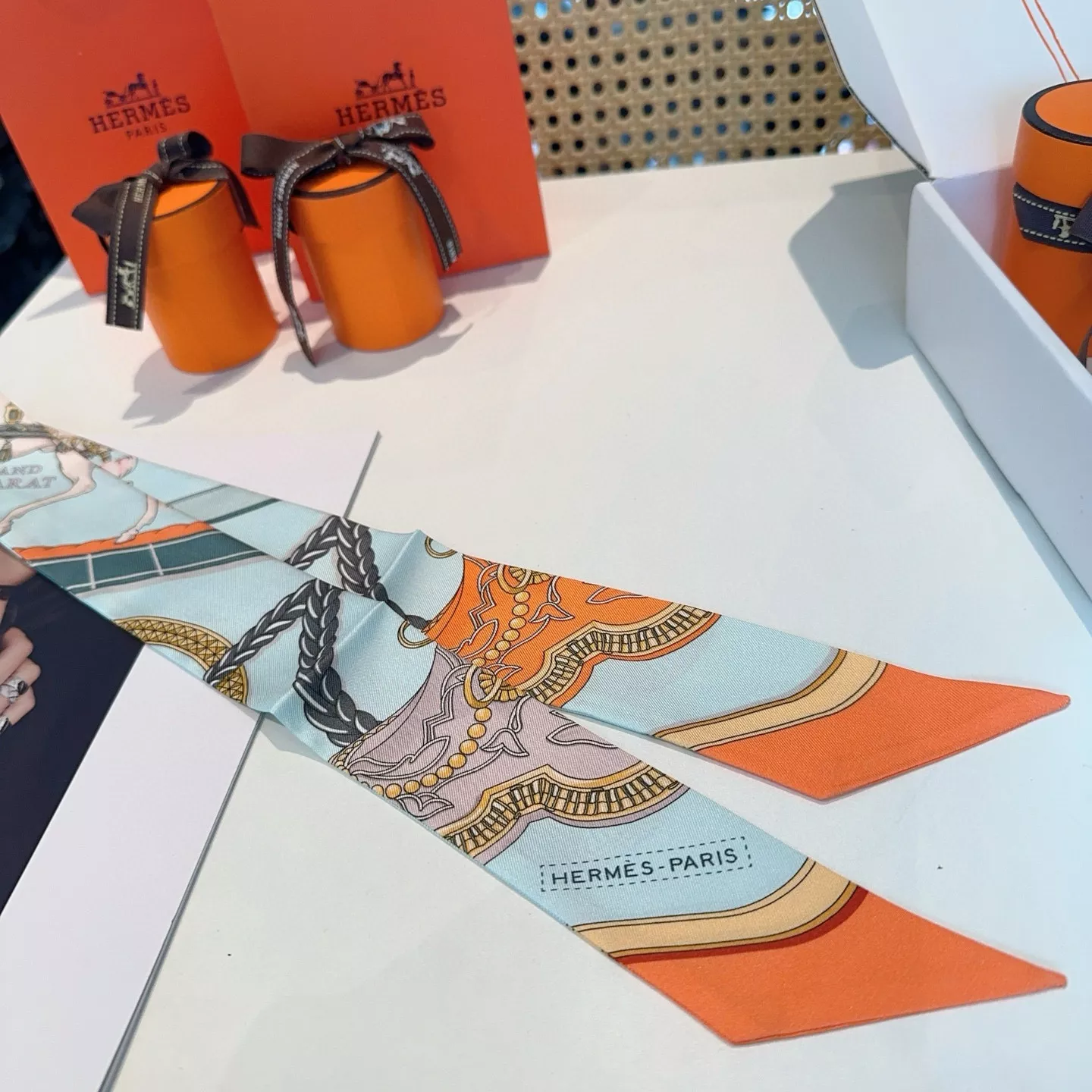 Hermes Silk Scarf StreetReady 5880