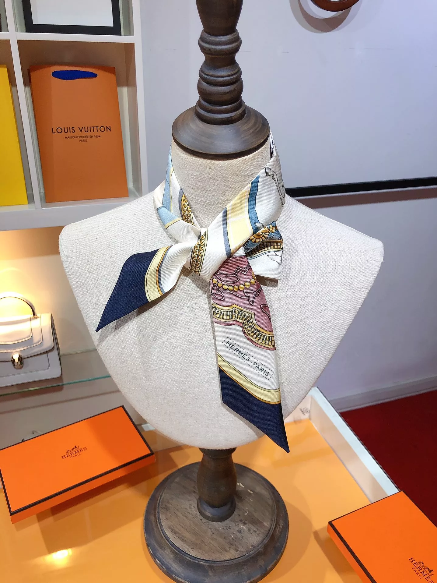 Hermes Silk Scarf WellDesigned 1749 - Image 6