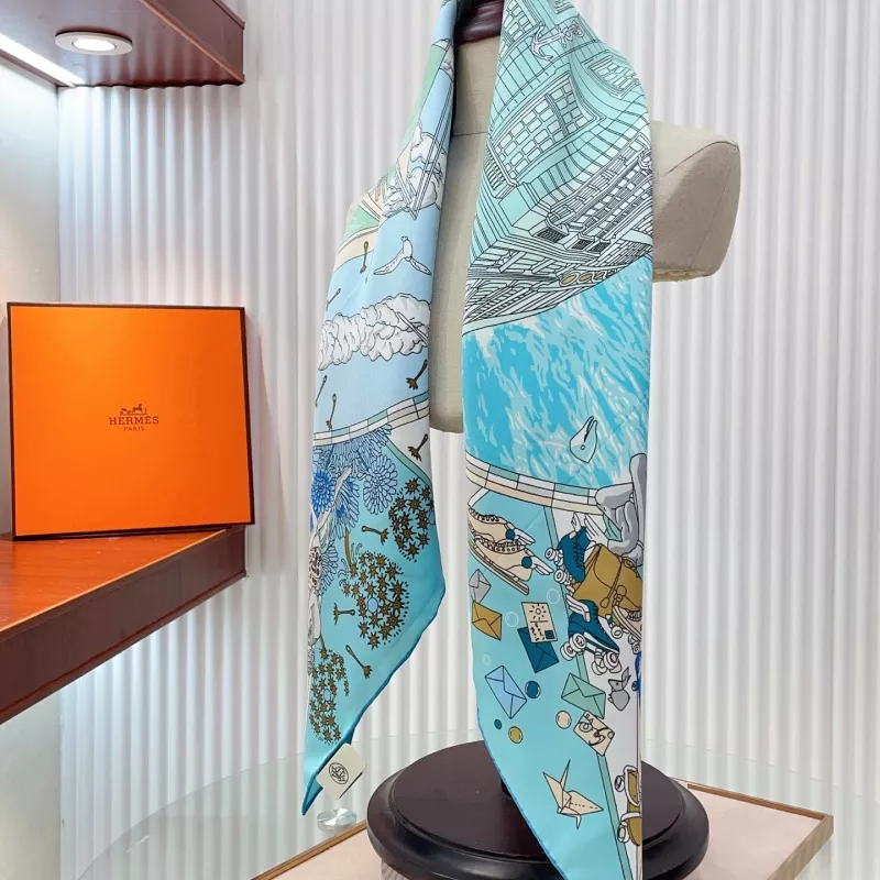 Hermes Silk Squares Durable 8528 - Image 4