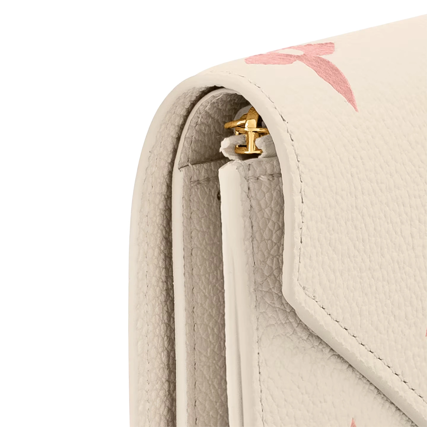 Louis Vuitton Crème Rose Trianon M82062 Victorine Wallet - Image 3