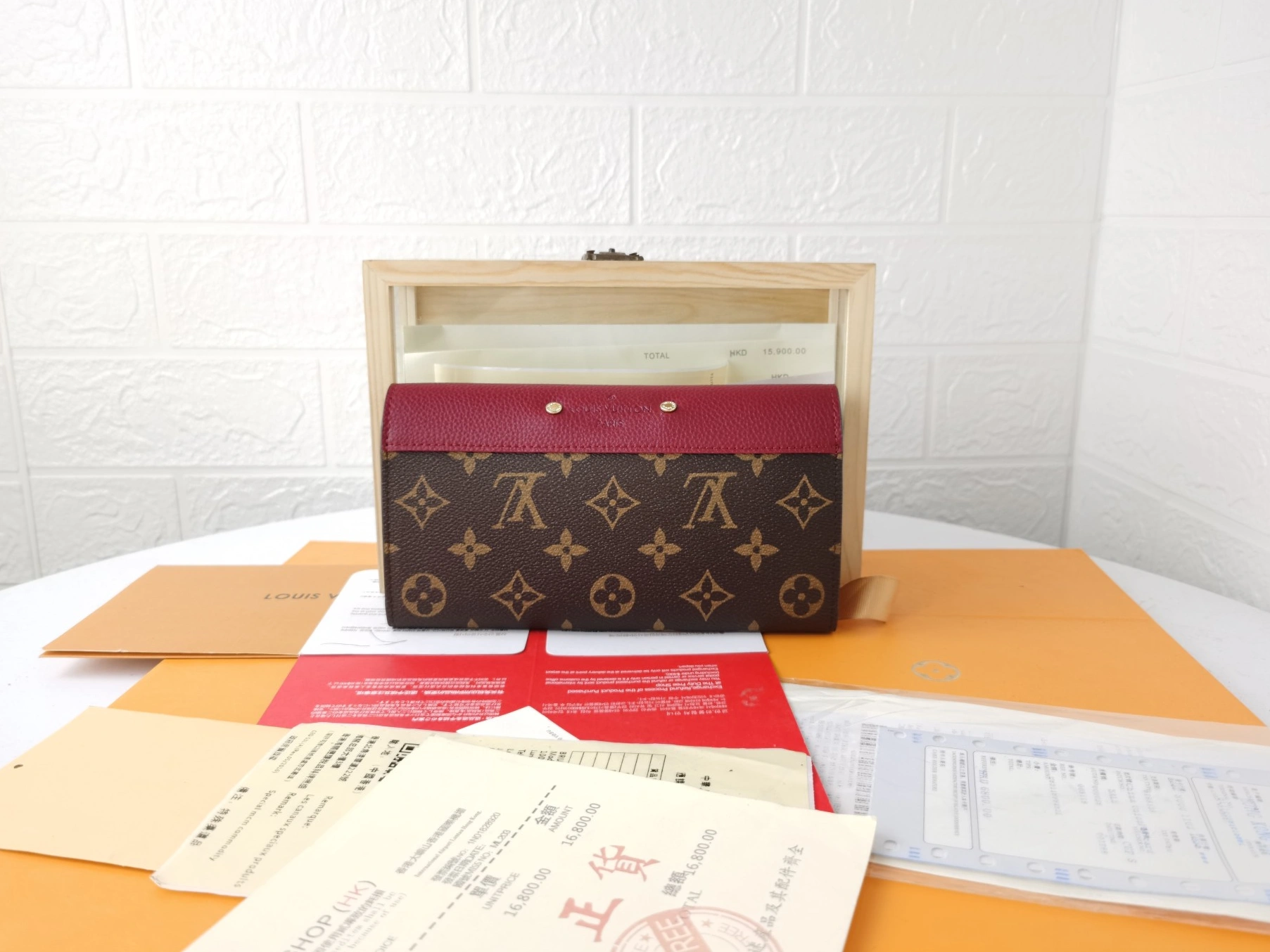 Louis Vuitton LV Card Case For Women Efficient 9276