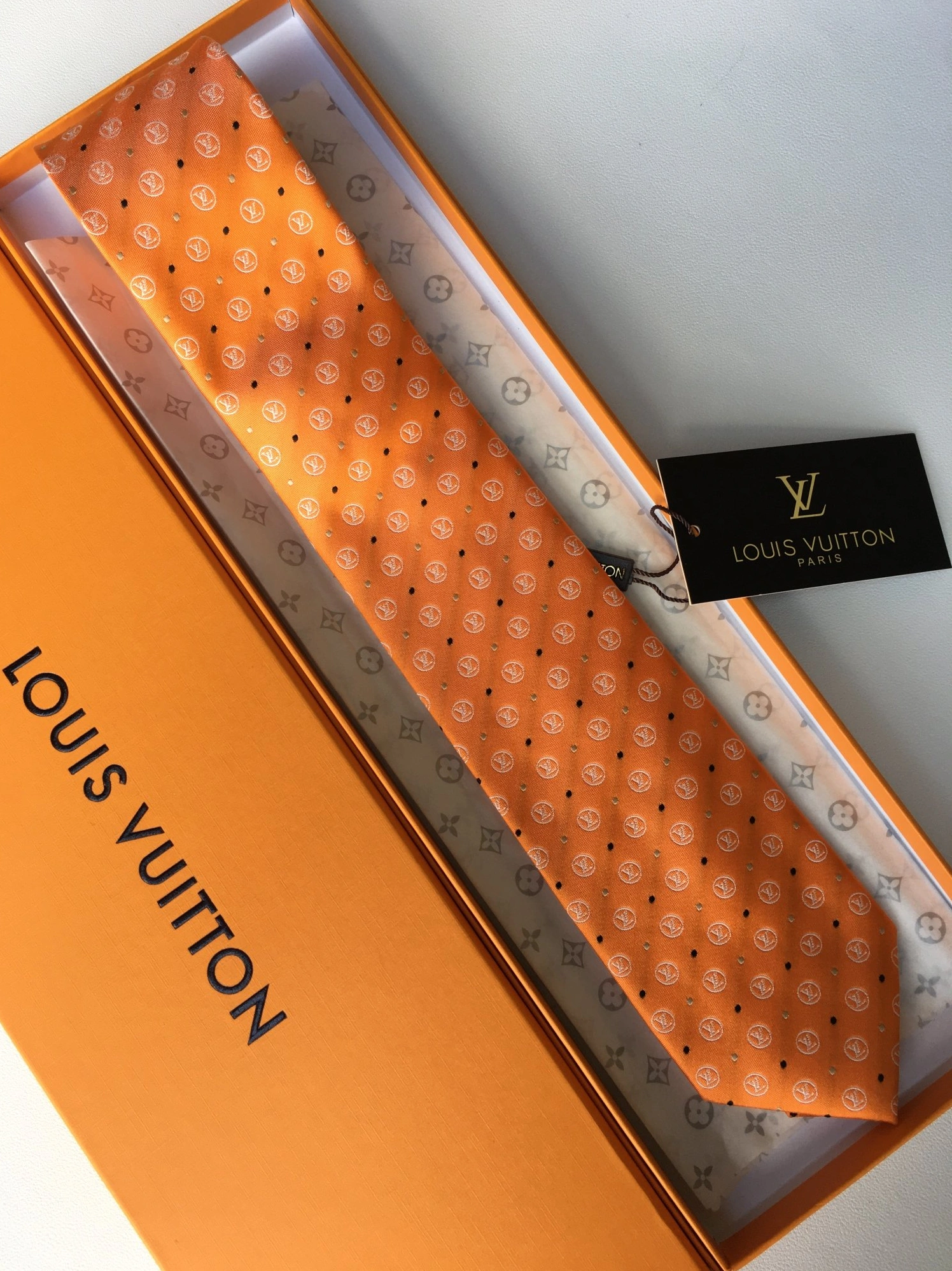 Louis Vuitton LV Necktie For Men Classic 9338 - Image 3