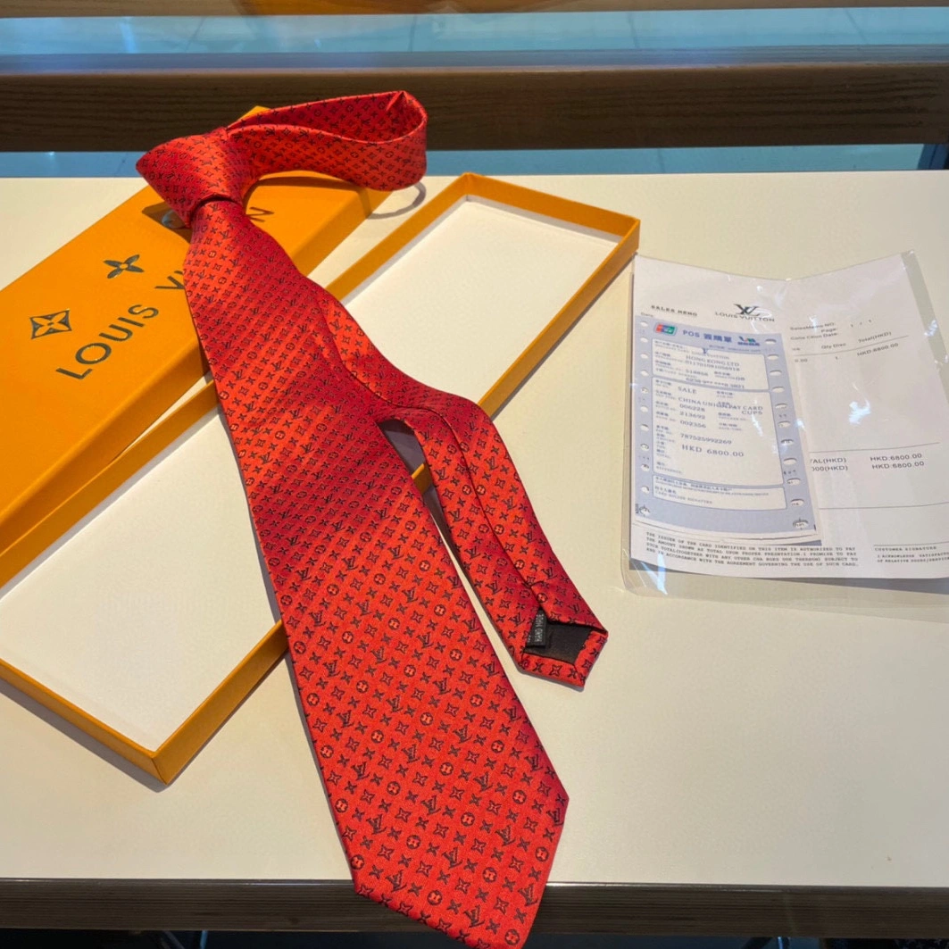 Louis Vuitton LV Necktie For Men Functional 9712 - Image 7
