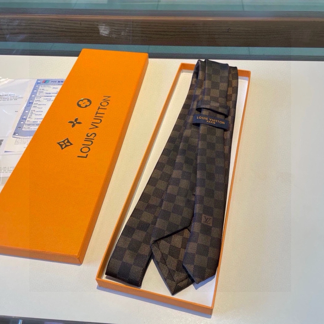 Louis Vuitton LV Necktie For Men Minimalist 9934 - Image 7