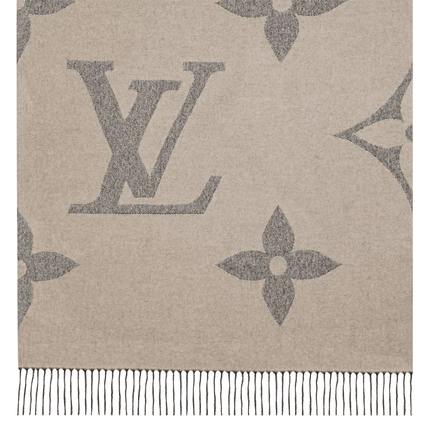 Louis Vuitton Light Grey M77951 MNG Giant Scarf - Image 3