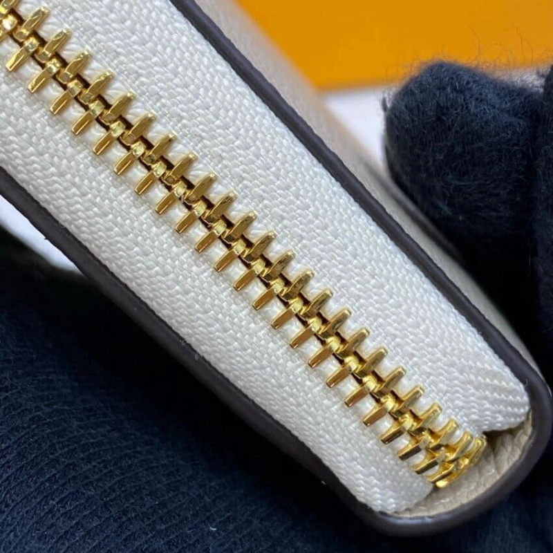 Outside f Louis Vuitton Lockme Zippy Coin Purse Greige - Image 6