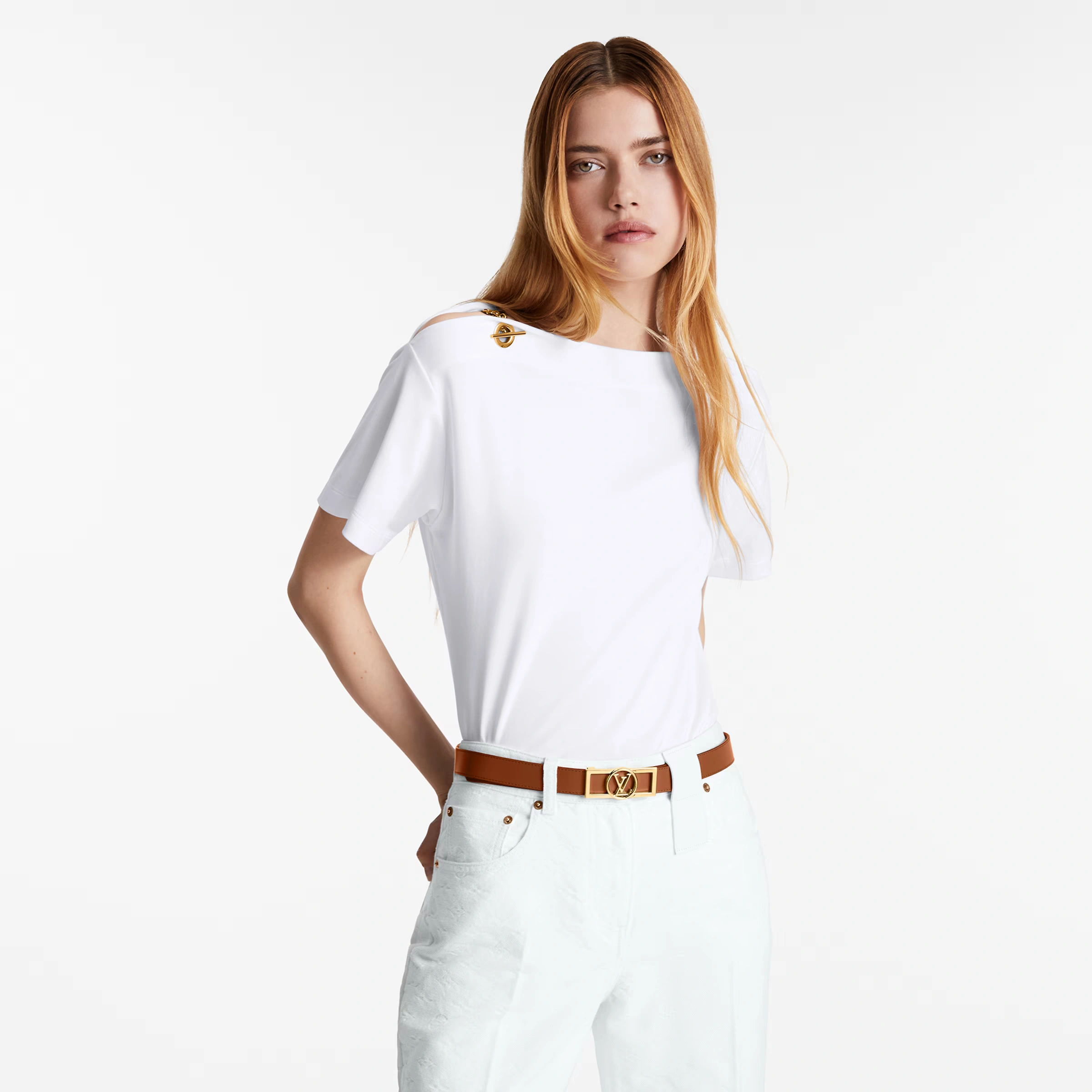 Louis Vuitton M0196Y Monogram Dauphine 25mm Reversible Belt - Image 6