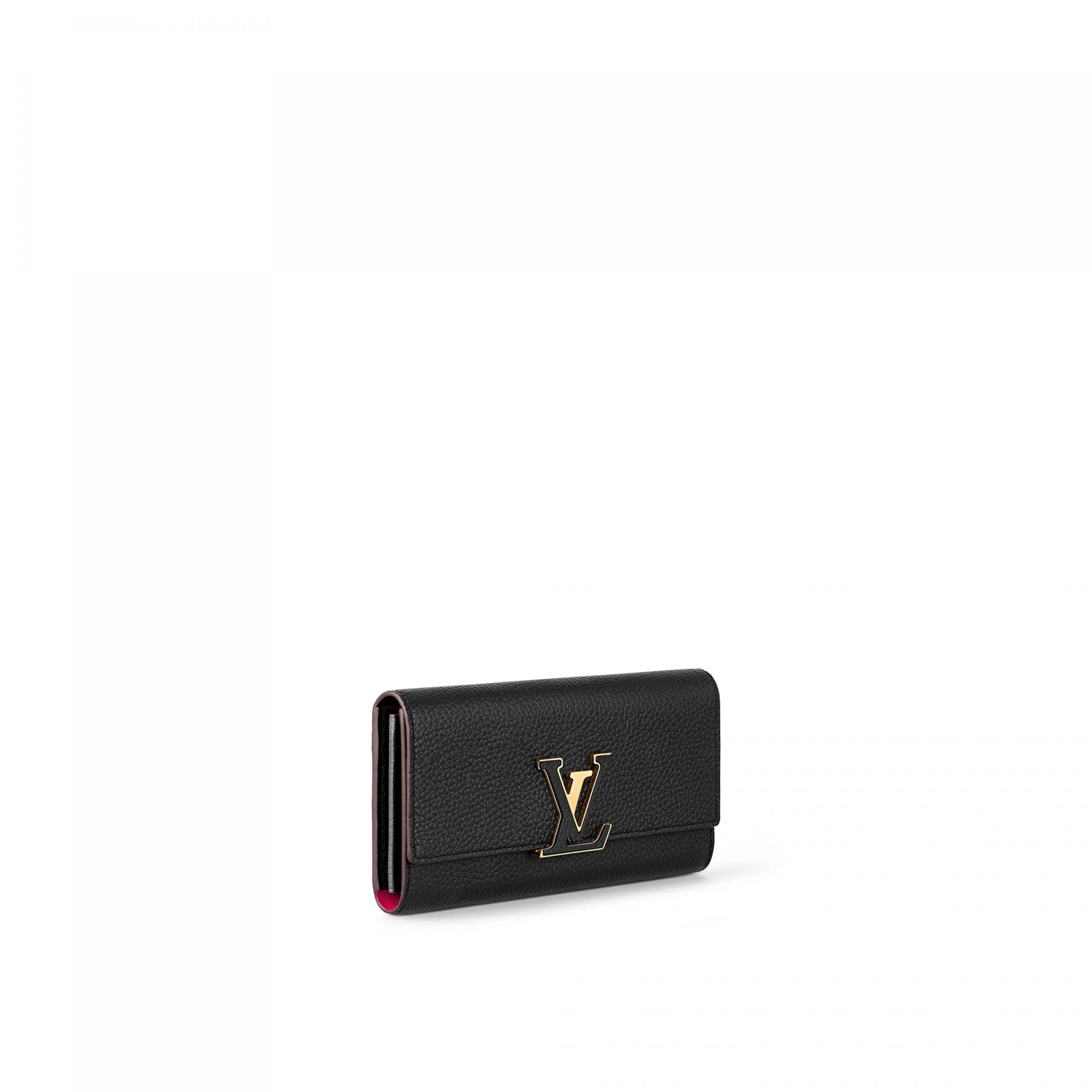 Louis Vuitton M61248 Capucines Wallet Black - Image 4