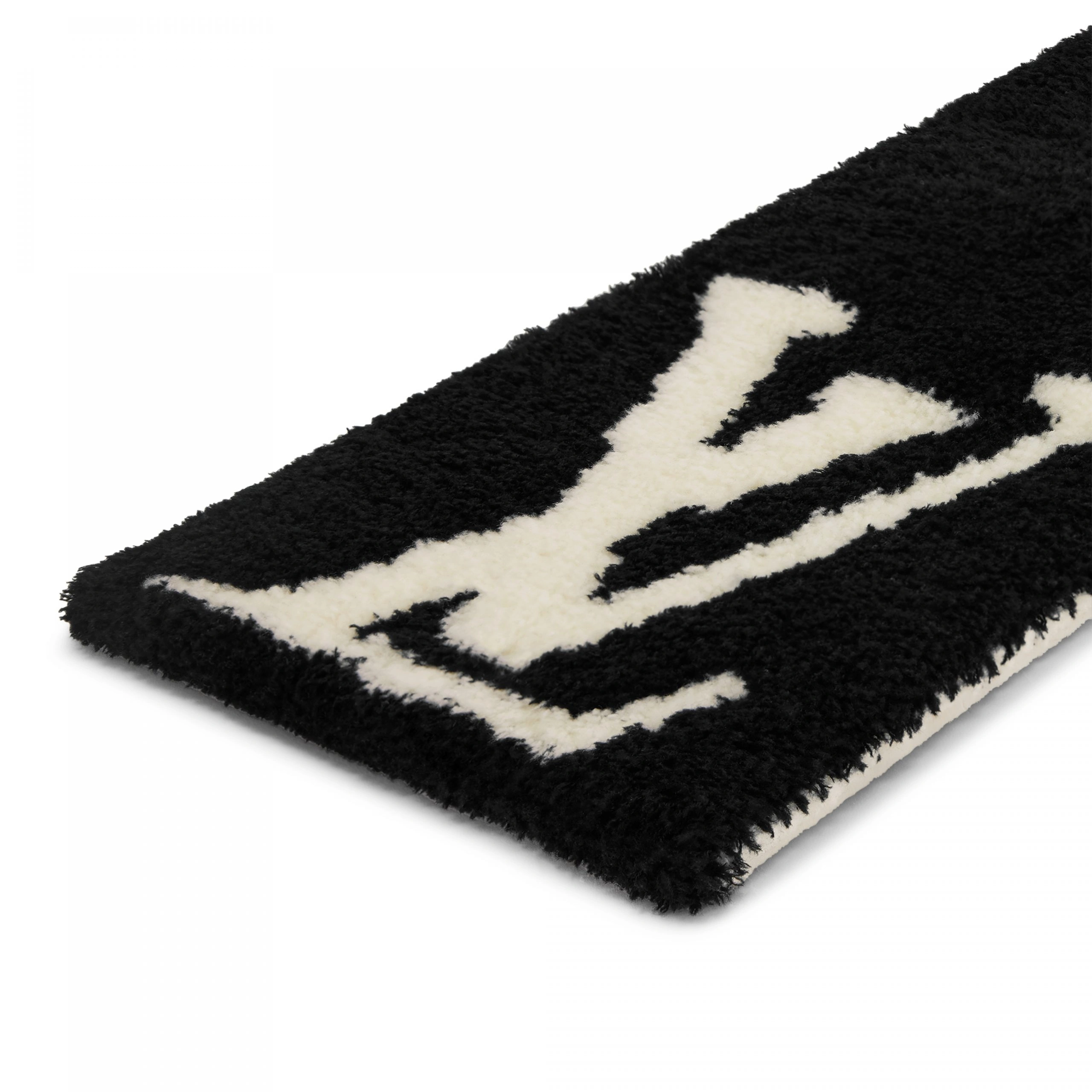 Louis Vuitton M79399 Comfy Black White Scarf - Image 4
