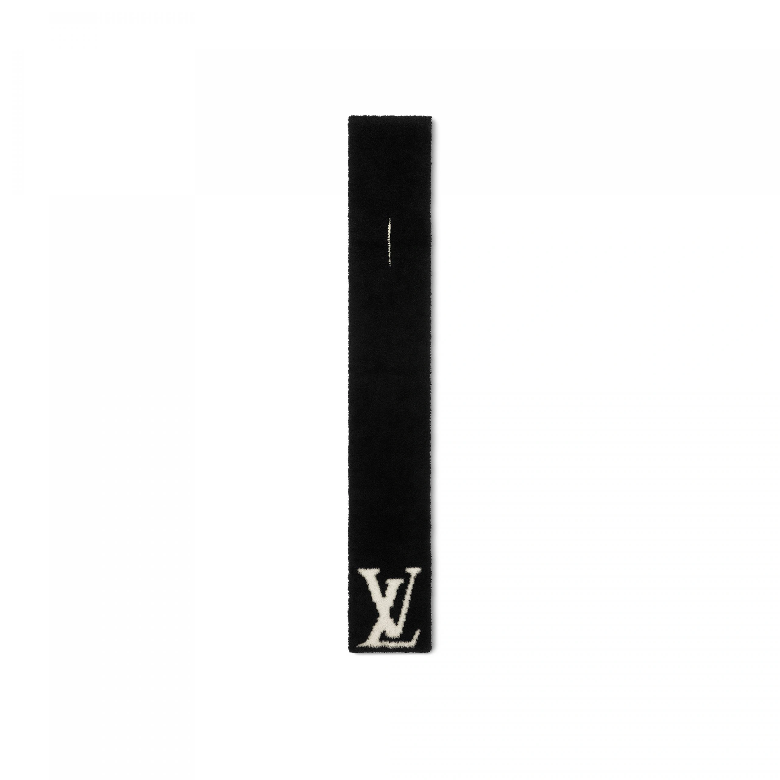 Louis Vuitton M79399 Comfy Black White Scarf - Image 3