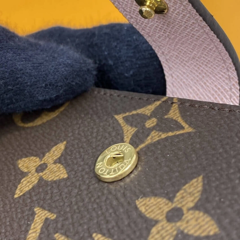 Monogram Louis Vuitton Monogram Canvas Card Holder Pink - Image 6