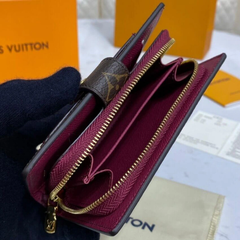 Large zip Louis Vuitton Monogram Canvas Juliette Wallet - Image 8