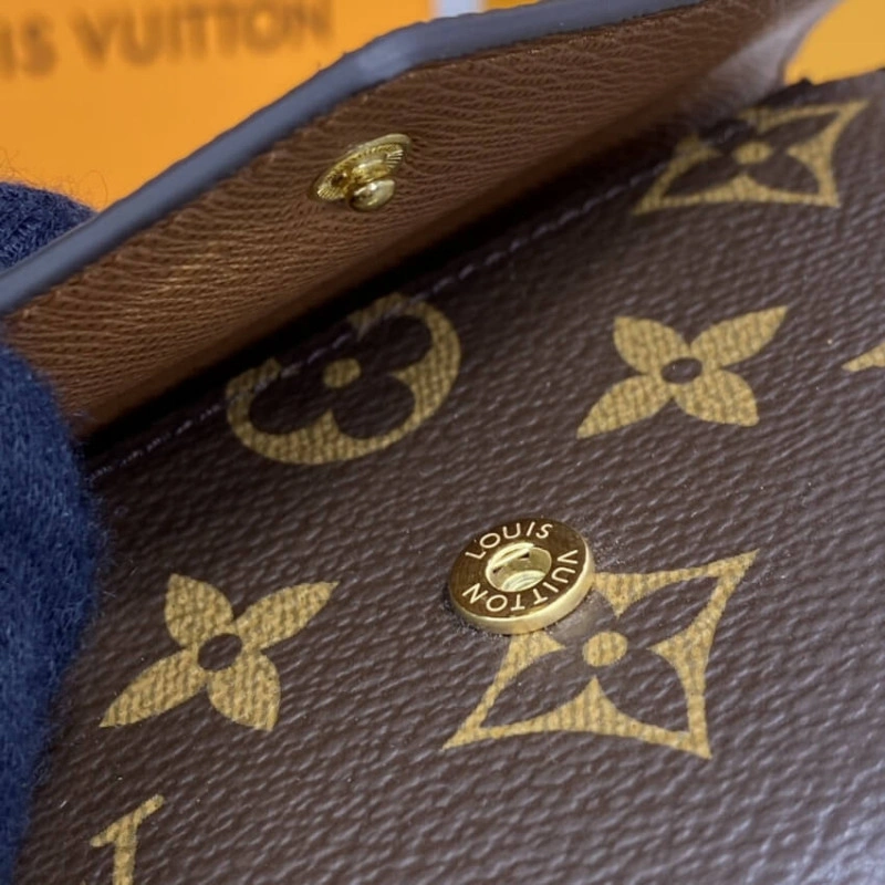 12 x 9.5 Louis Vuitton Monogram Canvas Victorine Wallet Brown - Image 6